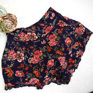 American Eagle AEO | Flowy foral viscose shorts